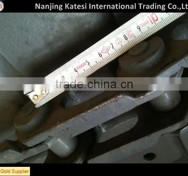 Takeuchi TB23R Steel Track Assembly Takeuchi TB153FR TB250 Steel Track Shoe Assembly Takeuchi Undercarriage Parts photo-4