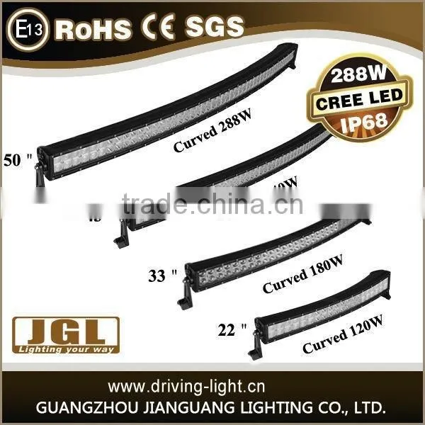 High Performance! Curved Offroad Led Light Bar 24w/36w/60w/72w/120w/180w/240w/288w Led Light Bar With CE RoHS 4x4 Led Light Bar photo-2