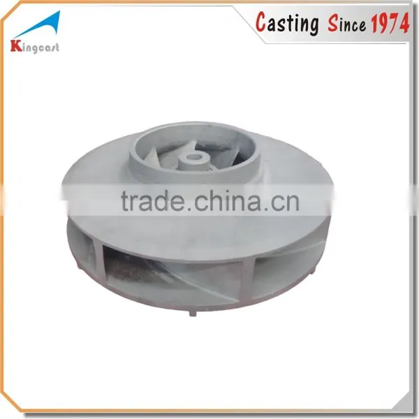OEM Cast Iron Water Pump Cast Impeller,cast Blower Impeller,cast Impeller photo-3