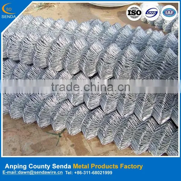 Hot Sale Galvanized Wire Mesh Manufacturer /galvanized Chain Link Fence photo-2