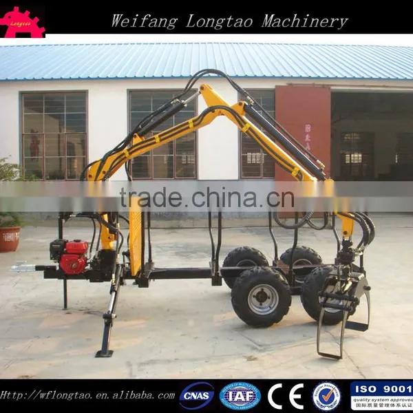 Farm Tractor Hydraulic Drive Log Grapple Clamp photo-2