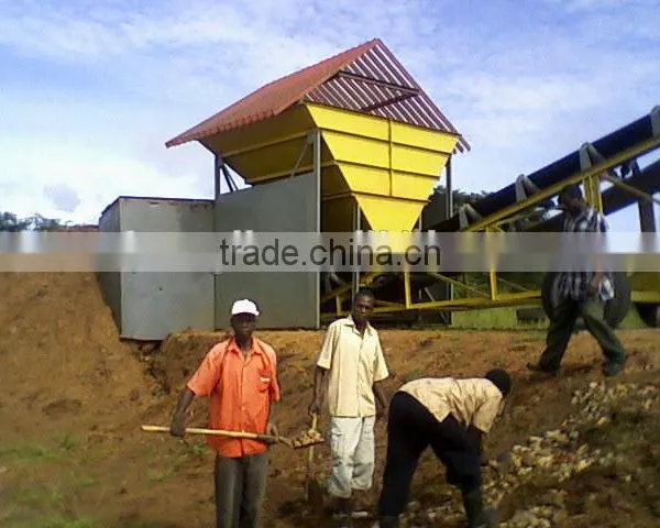Mobile Trommel Gold Washing Plant in Sudan photo-2