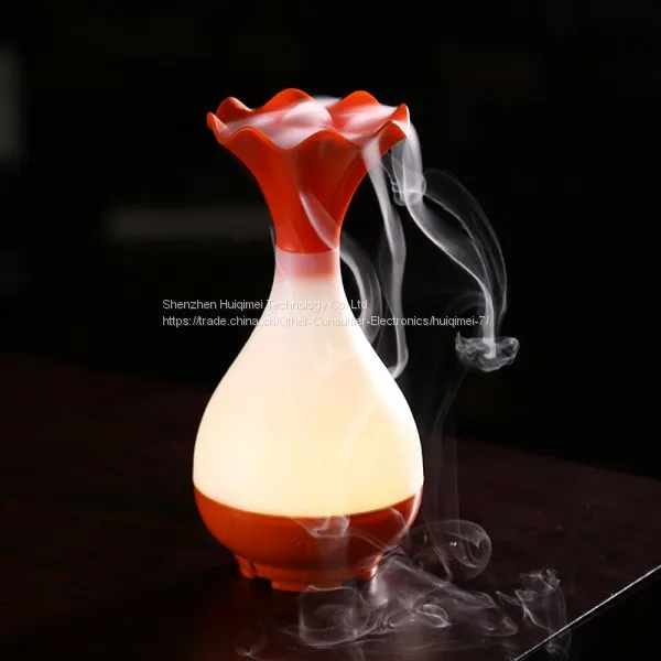 New Design Cool Aroma Humidifier Night Light For Office/home photo-3