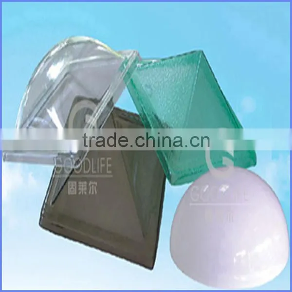 Red/yellow/brown Clear Skylight Covers for Bus Stop photo-6