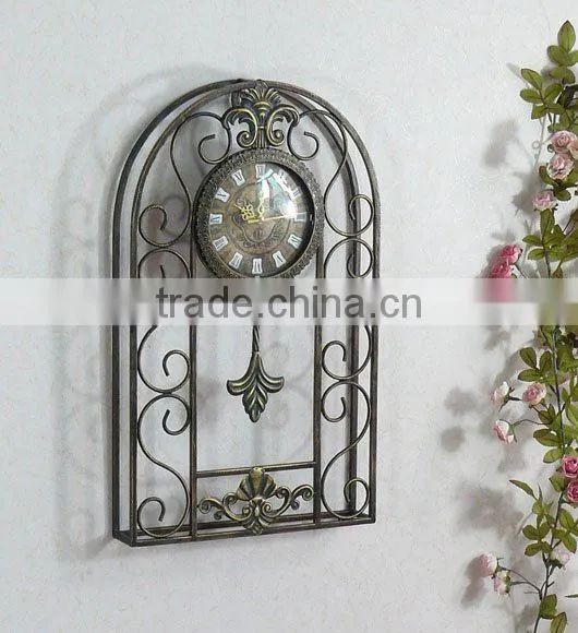 Metal Wall Clock