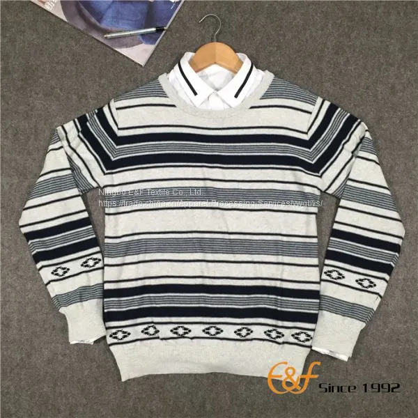Hot Selling Fashion Strip Men Sweater