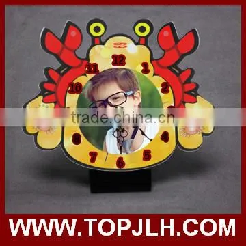 Multi Shape Wooden Home Decor Sublimation Wholesale Wall Clock photo-6