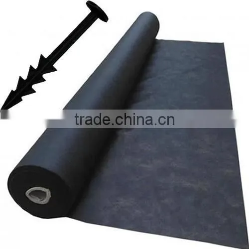 Plastic Greenhouse Ground Cover Weed Mat photo-2