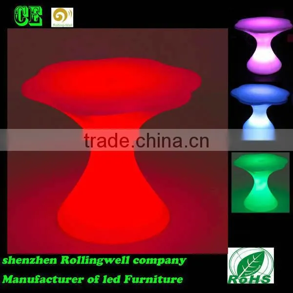 L Shaped LED Table, Illuminated Led Table With Color Changing photo-3
