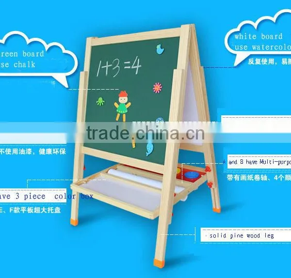 Factory Direct Wooden Blackboard With Stand photo-3
