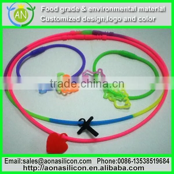 Custom Silicone Silicone Necklace|rubber Fashion Necklace photo-2