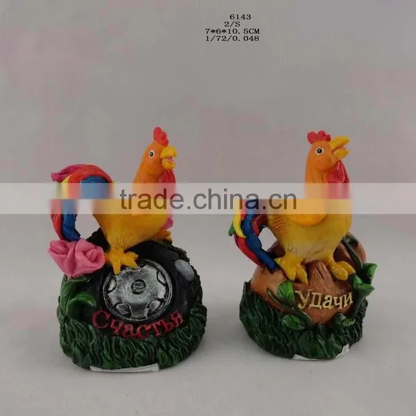 2017 Resin New Year Chicken Ornament photo-4