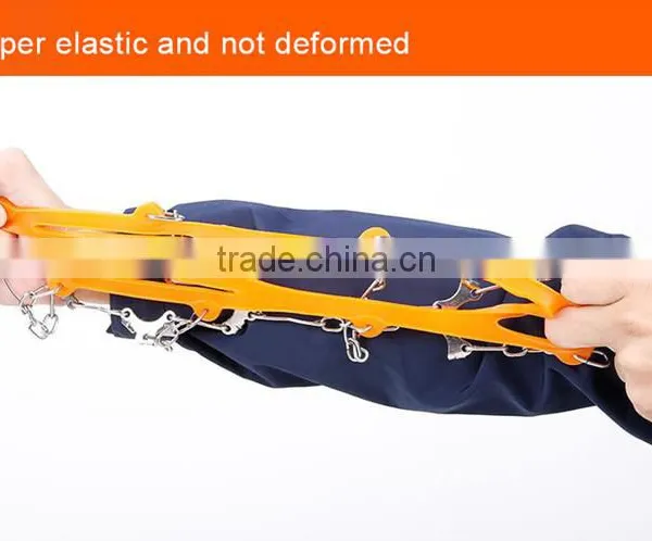Anti-skidding Chain Crampon Ice Climbing Crampon for Safety Shoes photo-4