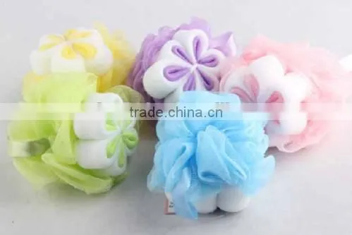 Fashion and Cheap Bath Sponge Mesh Ball Shower Bath Ball photo-3