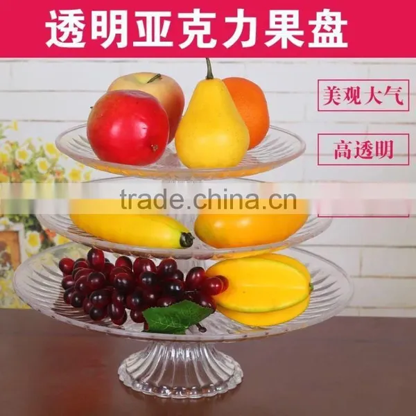 Hotel Crystal Compote Crystal Charger Plates