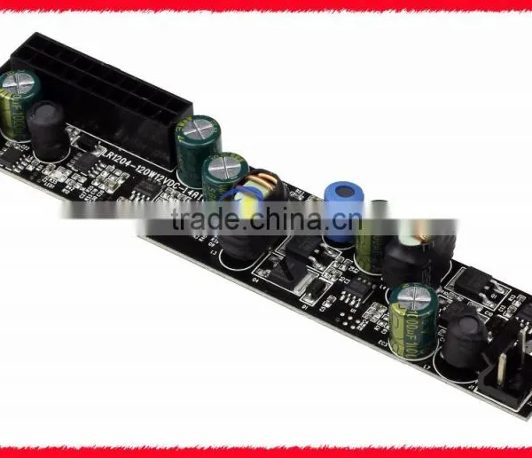 120W 12v dc to dc module mini ITX power supply board 1204
