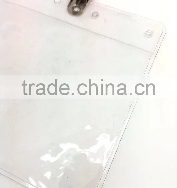 ID Badge Holder With Metal Clip, Name Tag Holder, ID Card Holder With Clip photo-5