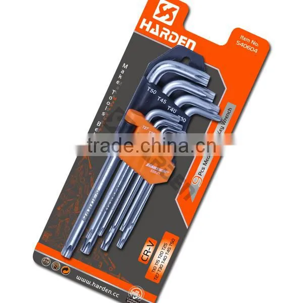 9 PCS MEDIUM TORX KEY WRENCH photo-5