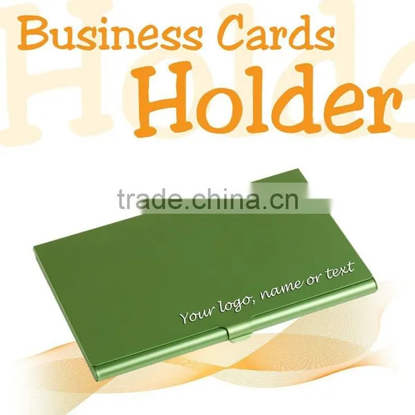 Hot Metal Business Card Holder Credit Slim Snap Shut Pocket Wallet photo-5