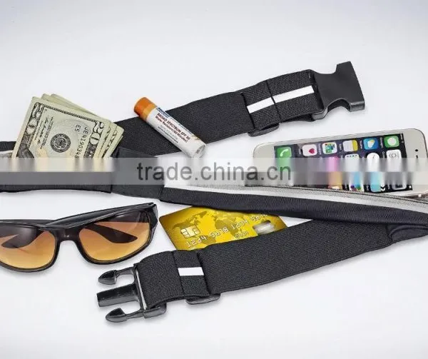2016 Wholesale Running Belt Fanny Pack Universal Sports Waist Belt and Waist Pack photo-2