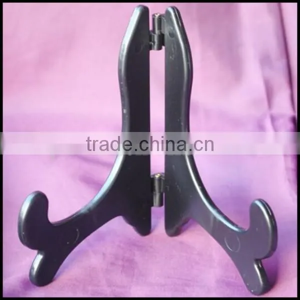 Wholesale Classic Display Stand : Medium Black & Clear Plastic: Plate, Photo, Print, Card photo-2