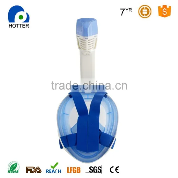 Full View Flat Face Diving Full Face Snorkel Mask photo-6