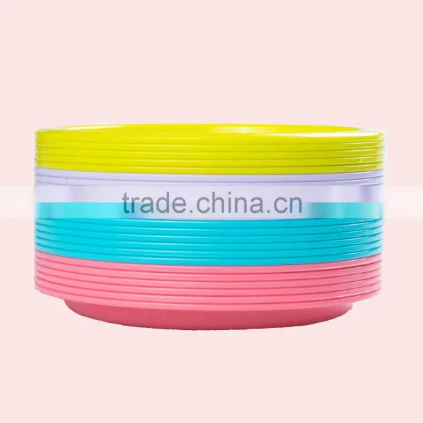 BPA Free PP Children Colorful PP Plastic Plate photo-2
