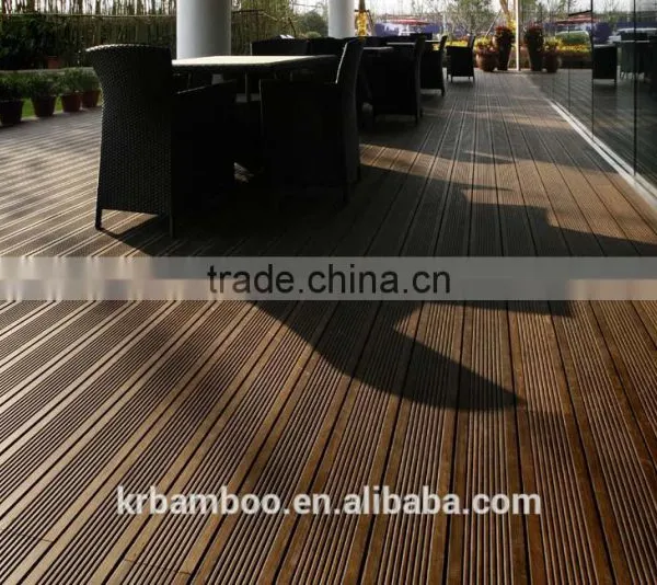 Eco Friendly East Installation Outdoor Use Bamboo Floor photo-4