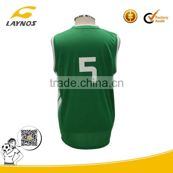 Classic Style 100% Polyester Top Style Basketball Jersey photo-2