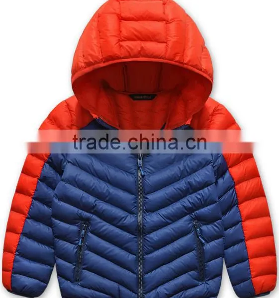 Children and Baby Winter Clothes/custom Quality Kids Winter Blank Varsity Duck or Goose Down Feather Jackets/kids Snow Jackets photo-2