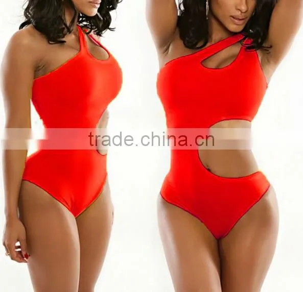 EY0021A Women's Sexy Bodysuit Backless One Piece Monokini Swimsuit photo-3