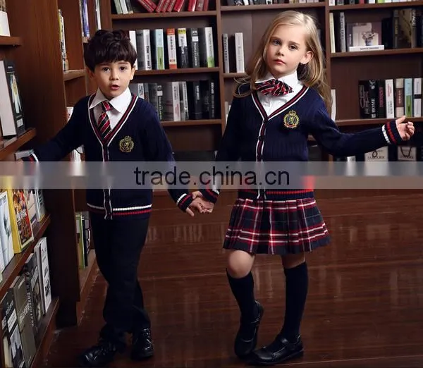 2016 Nice Perfect Fit School Uniform Design School Sweaters Kindergarten Uniform photo-3