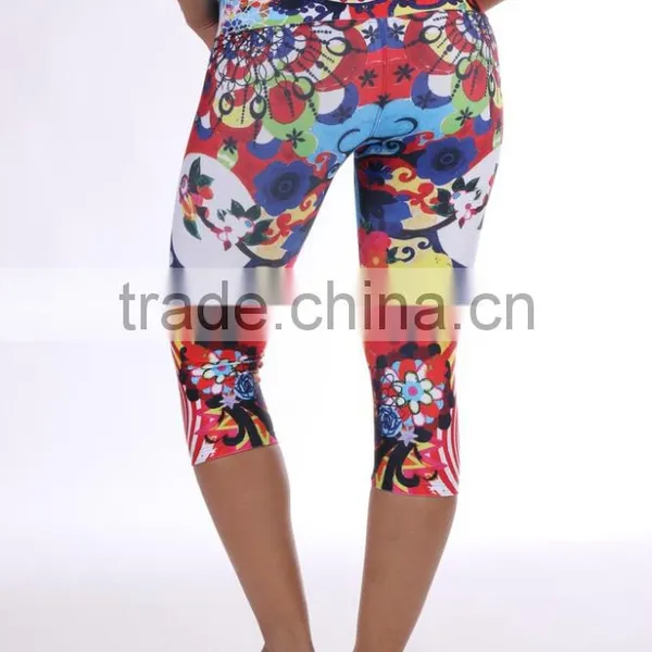 Cheap Womens Printed Leggings Best Yoga Pants for Women photo-4