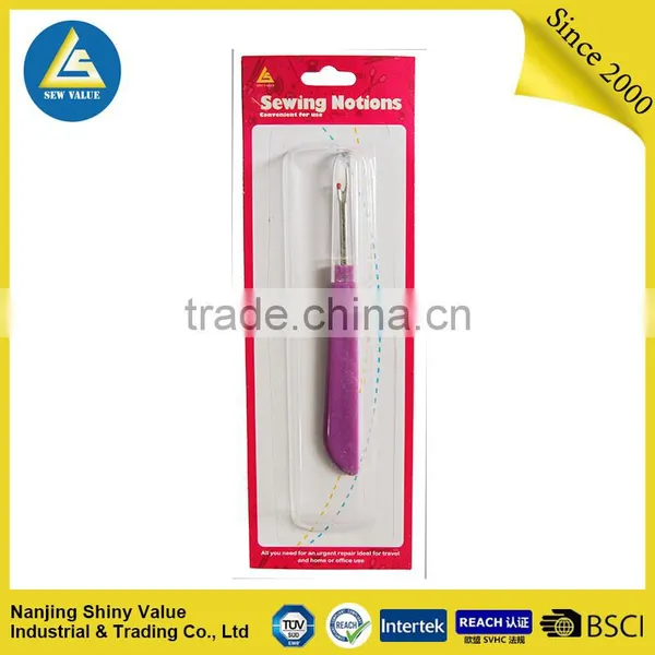 Oval Handle Portable Tailors Sewing Tools Seam Ripper photo-3