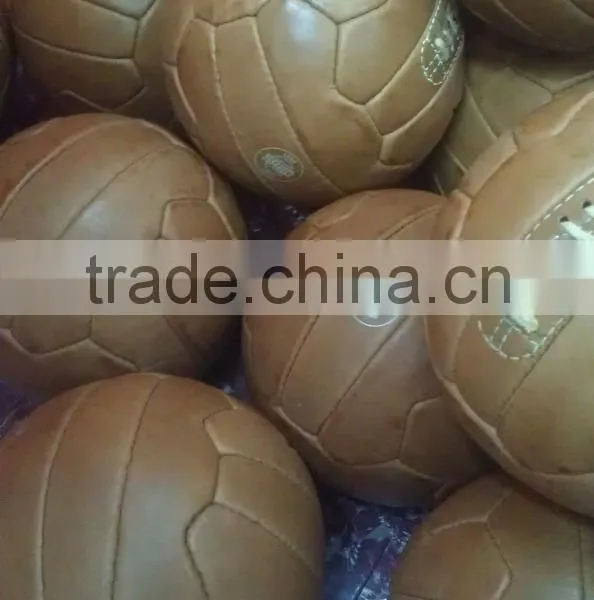 REAL LEATHER SOCCER BALL photo-2