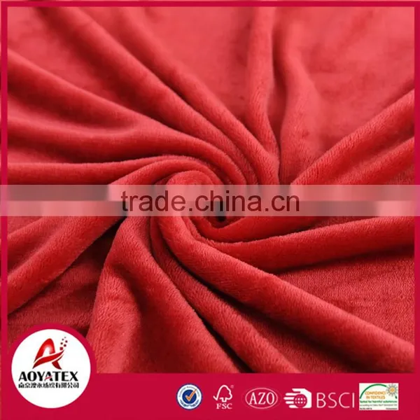 Factory Price Super Soft Solid High Quality Flannel Fleece Blanket photo-6
