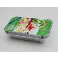 Disposable Aluminium Foil Food Container With Lid