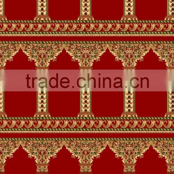 100% Polypropylene Top Quality Muslim Use Mosque Prayer Carpet photo-3