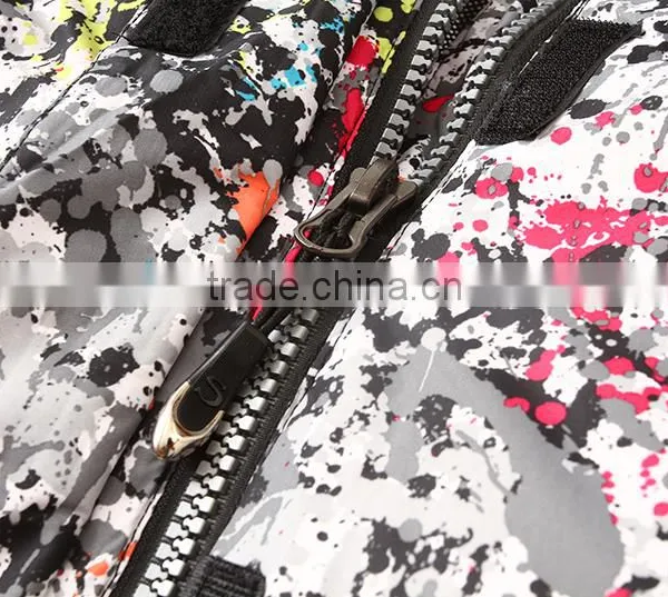 Women Windproof Colorful Winter Ski Jacket photo-6