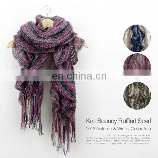 Kint Bouncy Ruffled Scarf