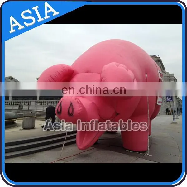 Inflatable Promotion Materials Display / Inflatable Giant Flying Pig for Advertising