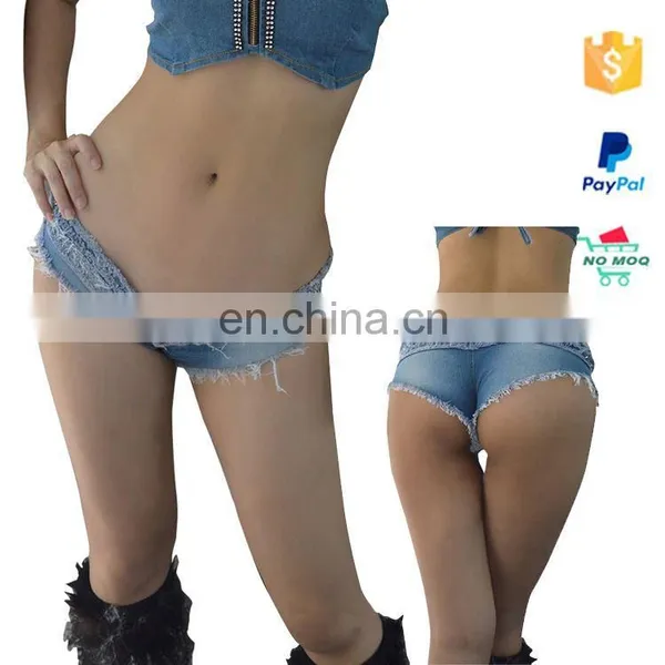 4 Colors Plus Size Sexy Girls Denim Shorts photo-2