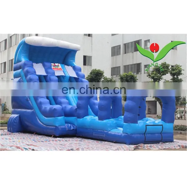 Wave Commercial Inflatable Water Slide Sale Made of 0.55mm Pvc Tarpaulin for New Season photo-4