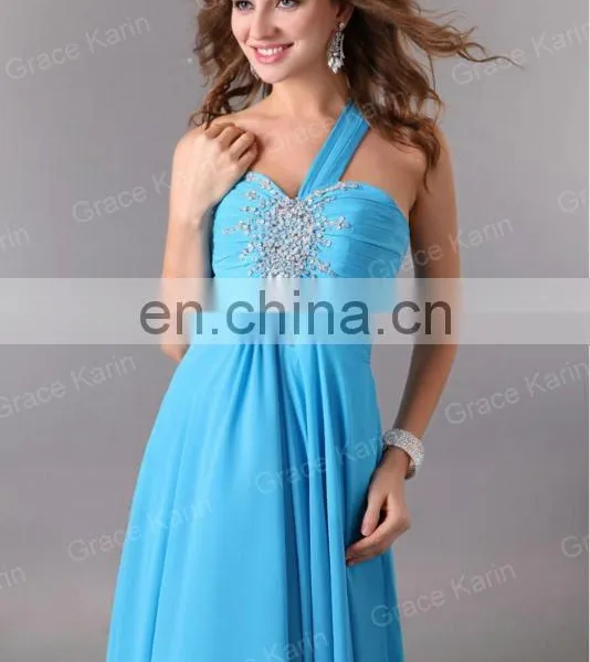 2015 New Arrivals Embroidery Beaded Elegant Black One Shoulder Designer Evening Dresses CL3120-1 photo-6