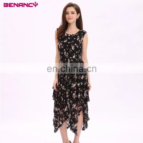 Fashion Hot Sale Red Elegant Tunic Women Lace Dress With Halter photo-5