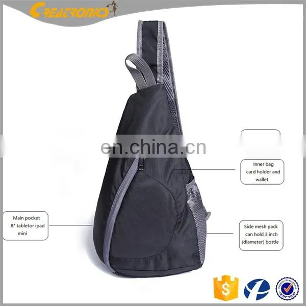 Unisex Sling Bag Hiking Backpack Sport Single Strap Sling Backpack With Front Pocket Travel Bag Small Cross Body Shoulder Bag photo-5