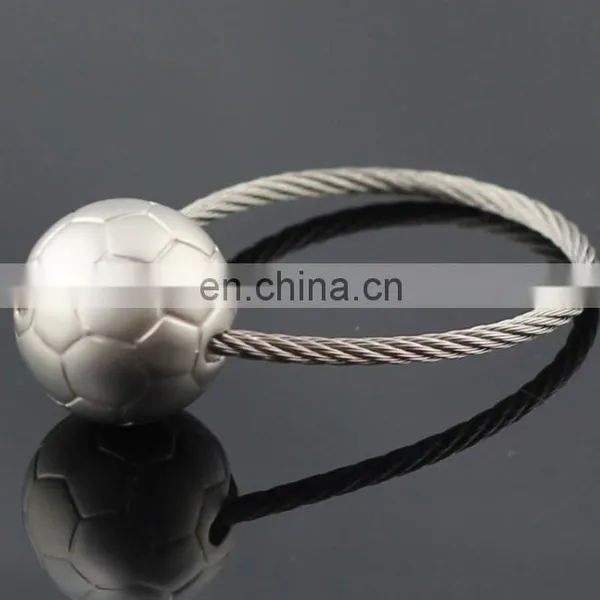 Custom Logo Rotatable Football Metal Kechain for Football Sports Gift photo-6