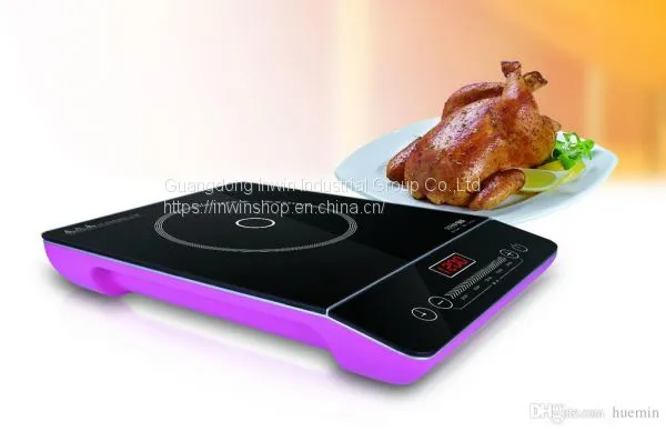 Electrical Cooker Electrical Hot Plate Chinese Red and Rose Pink No Electromagnetic Radiation,fit to Any Pan