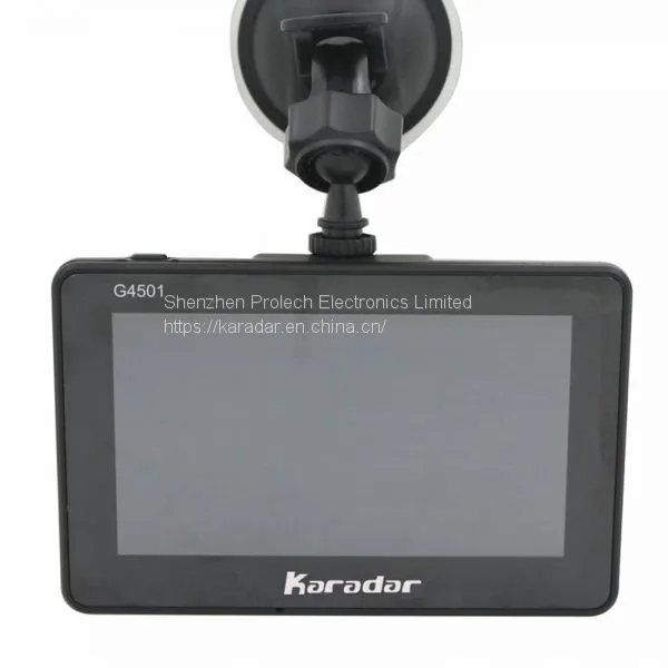 Karadar G4501 Car Gps Navigator Dash Cam Capacitive Touch Screen Tachgraph photo-2