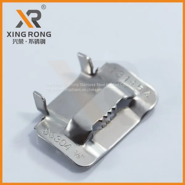 Y-type Stainlless Steel Buckle for Banding Strap 19mm photo-3